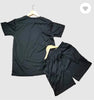 Men Printed Polyester T Shirt  And Shots Tracksuit 2 Pcs Set