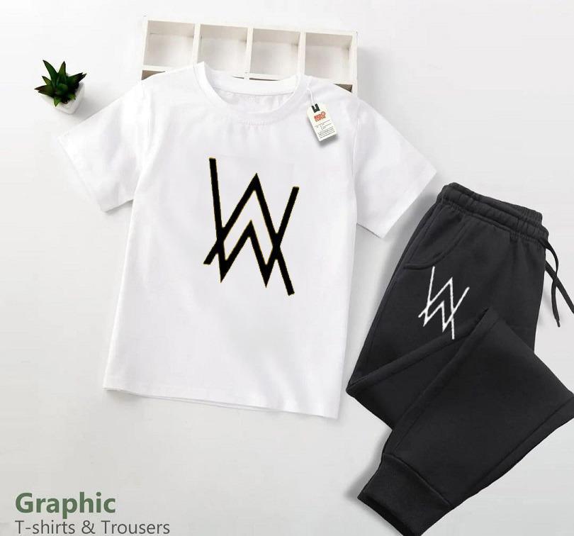 Stylish Kid s Printed Trinted 2 pcs Set