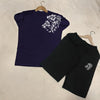 Men s Cotton Jersey Printed T-shirt & Shot Tracksuit - 2 Pce Set