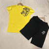 Men s Cotton Jersey Printed T-shirt & Shot Tracksuit - 2 Pce Set