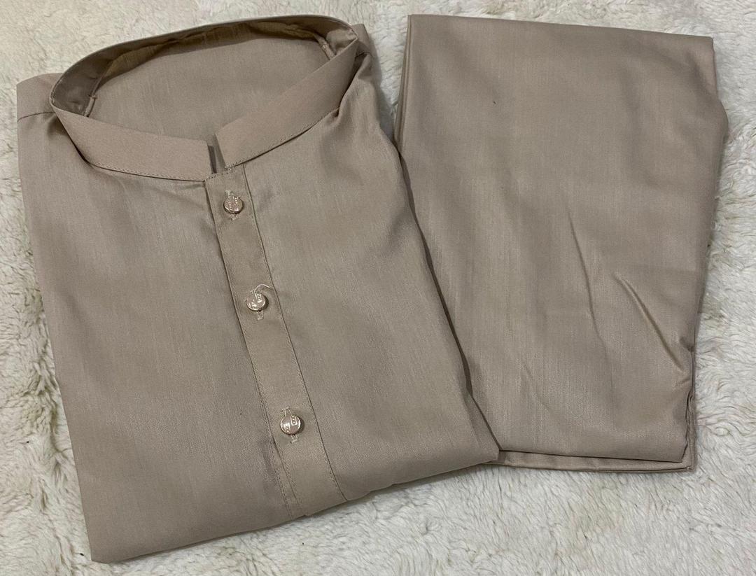 Man s Wash AndWear Plain Suit - 1pc Masterpiece