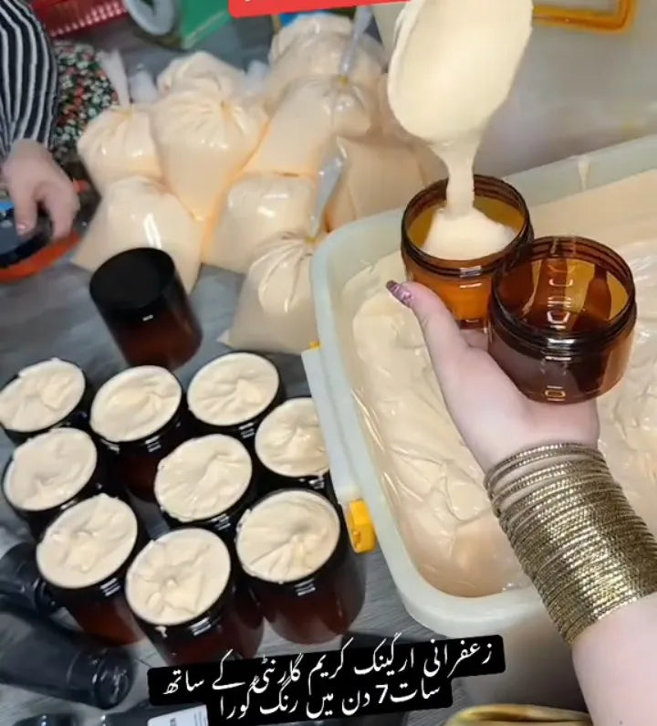 Zafrani Whitening Home Made Cream for Glowing & Fair Skin