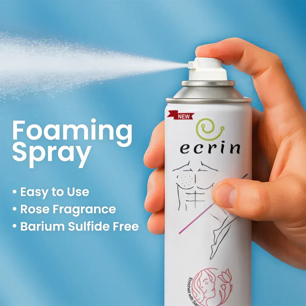 NEW Ecrin Hair Removal Foaming Spray